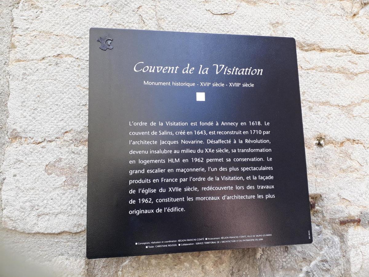 O'Couvent - Appartement 71 M2 - 1 Chambre - A222 Salins-les-Bains Bagian luar foto